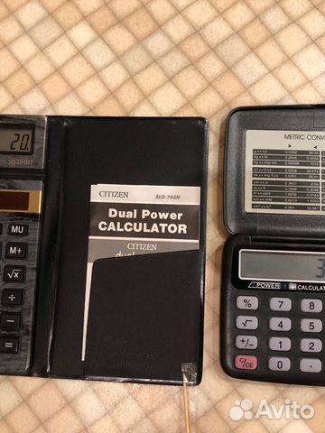 Калькуляторы карманные