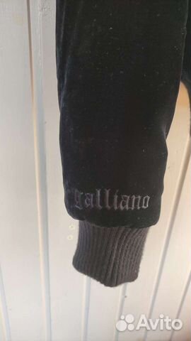 Черная куртка Galliano