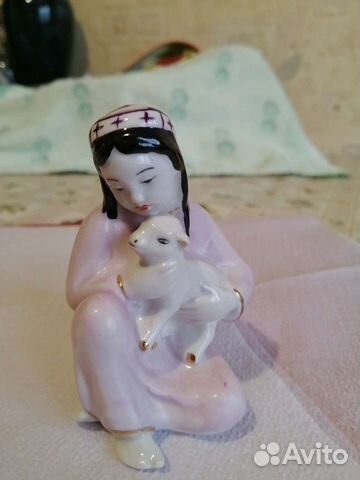 Фарфоровые статуэтки, Гжель старая, лфз