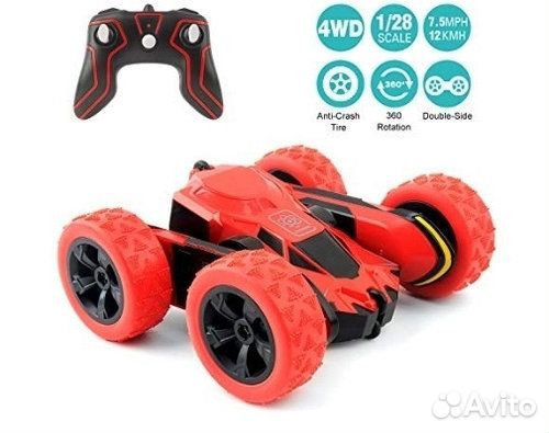 Машинка на Р/У double side roll crazy stunt 360