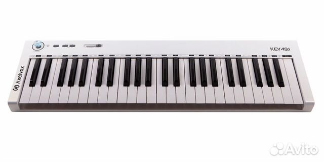 Midi-клавиатура Axelvox KEY49j White