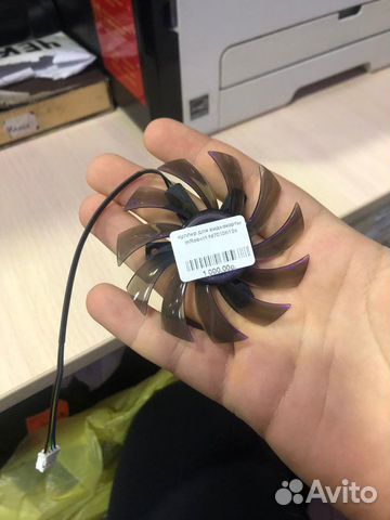 Охлаждающий вентилятор Firstd FD7010H12S 75 мм