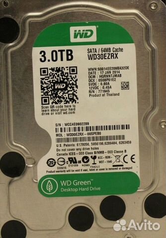 Жесткий Диск Western Digital WD30ezrx