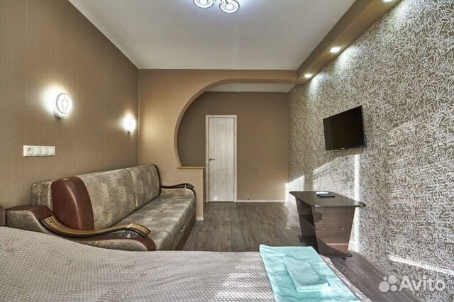 

1-к. квартира, 42 м², 2 кровати