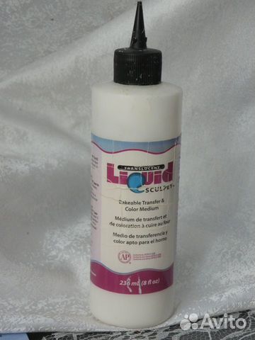 Запекаем пластик Sculpey Translucent Liquid 236 мл