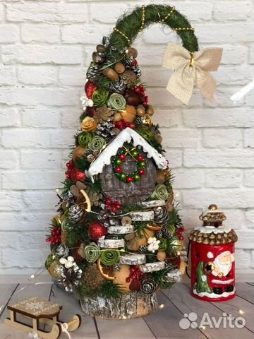 Елка ручной работы