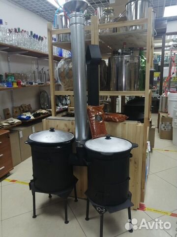 Печь для узбекских казанов10-12 литров