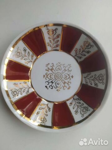 Розетки (маленькие блюдца) Вербилки, фарфор