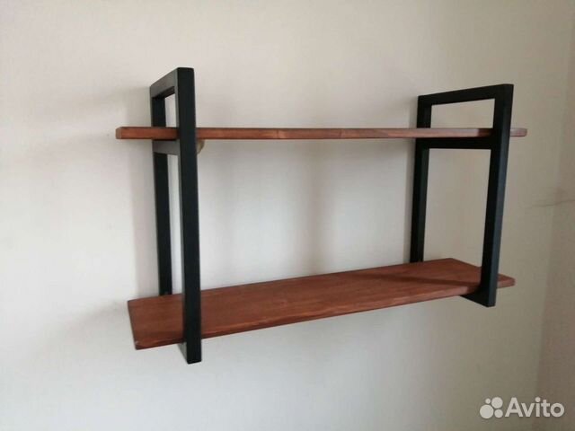 Полка настенная лофт