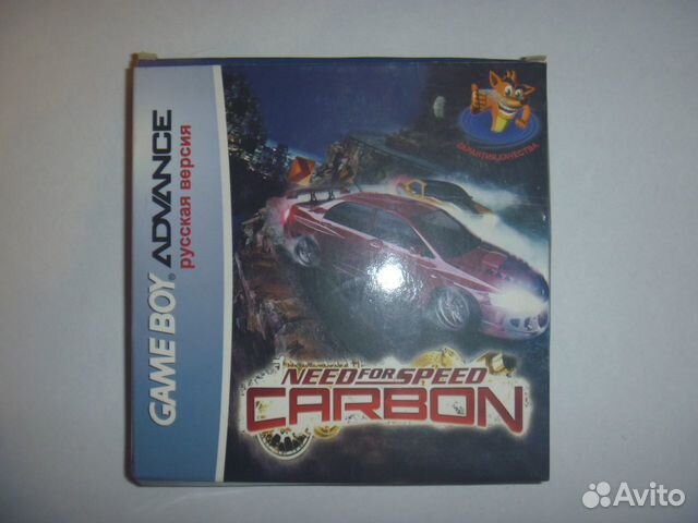 Need for speed carbon игра для Game Boy Advance