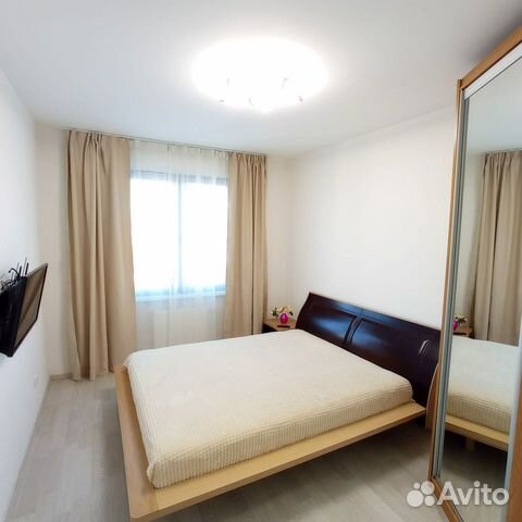 

1-к. квартира, 45 м², 2 кровати