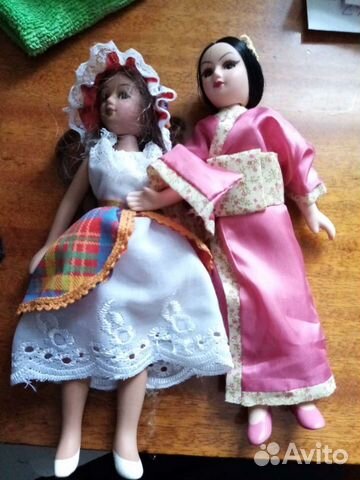 Куклы фарфор коллекционные