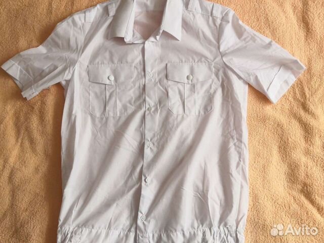 Мужская рубашка белая