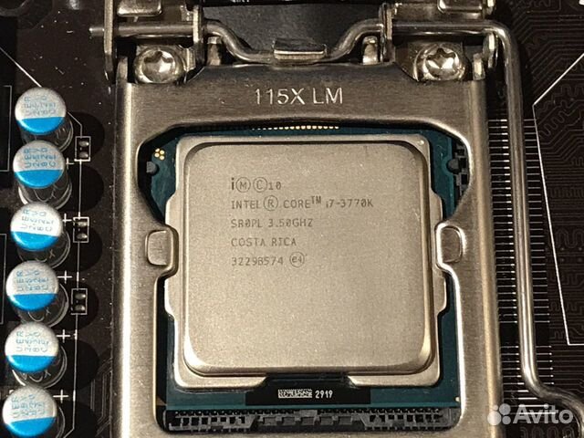 Intel Core i7 3770K (socket 1155)