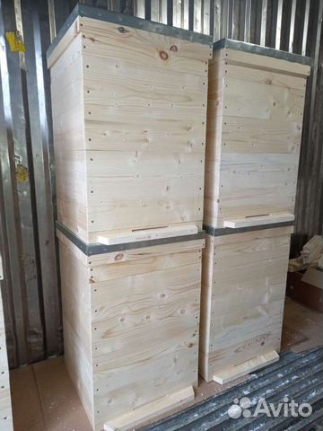 Улей для пчел из осины и ёлки