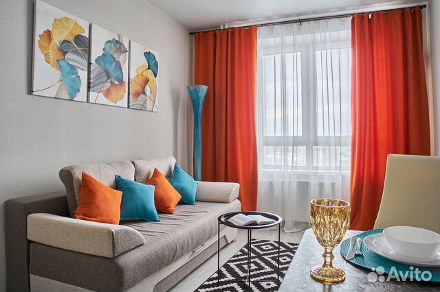 

2-к. квартира, 44 м², 2 кровати
