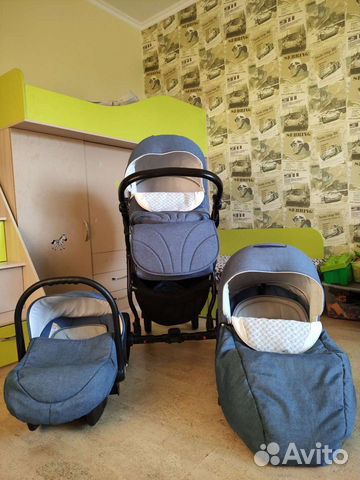 Коляска tutis zippy 3 в 1 mini