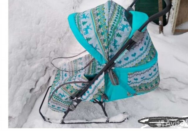 Санки коляска ника