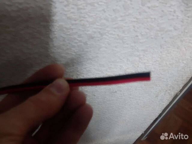 Провод акустический для колонок красн/черн 2x1.5