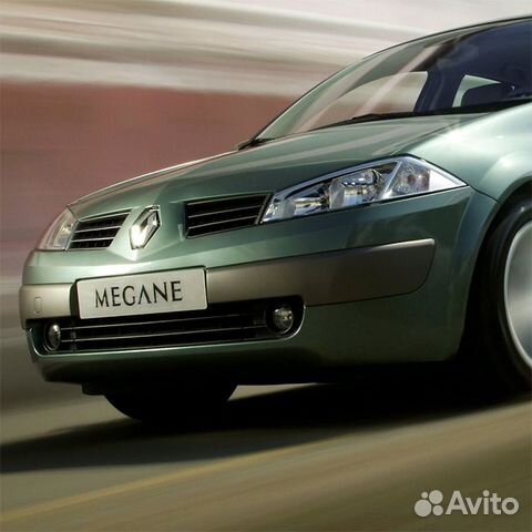 Бампер передний в цвет Renault Megane 2