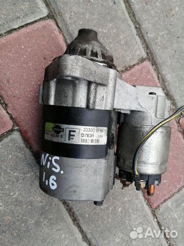 Стартер Ниссан Альмера Классик Примера П12 1.6 мкп