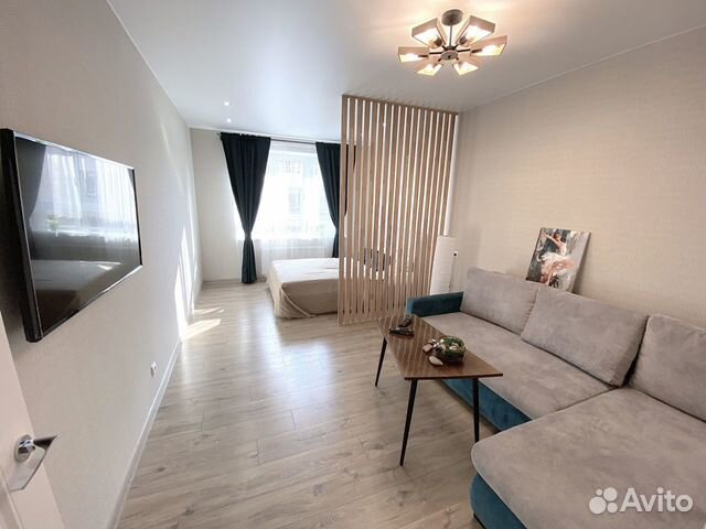 

1-к. квартира, 40 м², 2 кровати