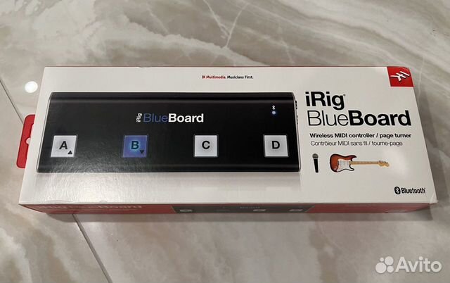 Беспроводной midi контроллер iRig Blueboard