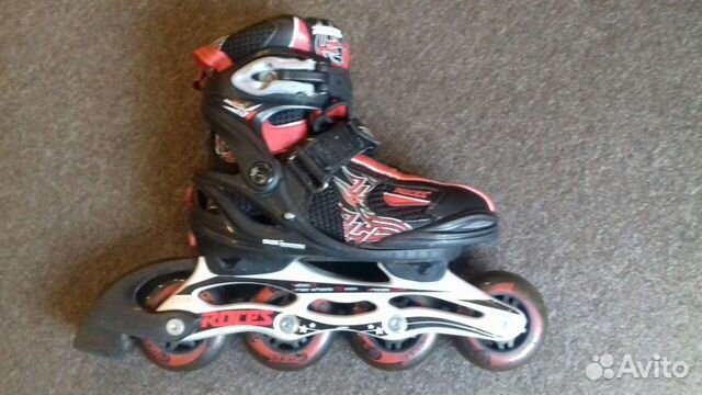 Детские роликовые коньки+защита