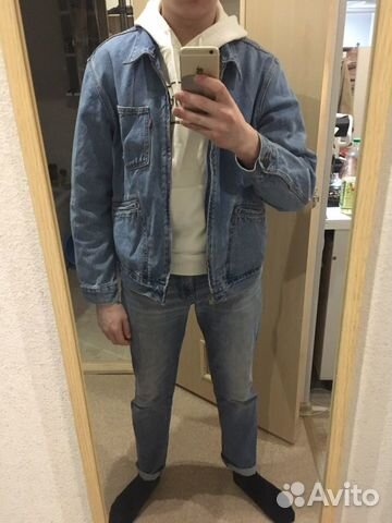 Джинсовая куртка мужская levis