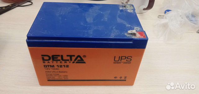 Аккумуляторы delta dtm1212