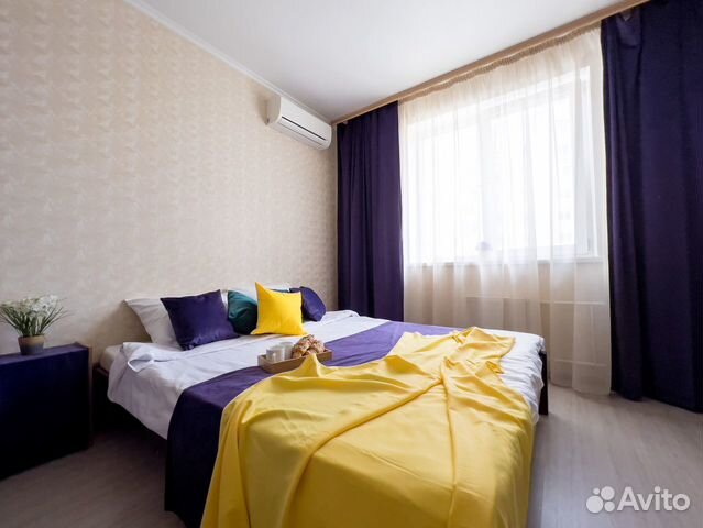 

1-к. квартира, 45 м², 2 кровати