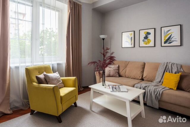

2-к. квартира, 55 м², 2 кровати