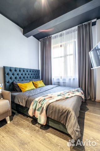 

Квартира-студия, 27 м², 2 кровати