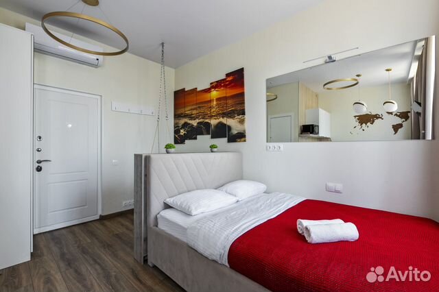 

Квартира-студия, 20 м², 2 кровати