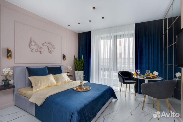

Квартира-студия, 27 м², 1 кровать