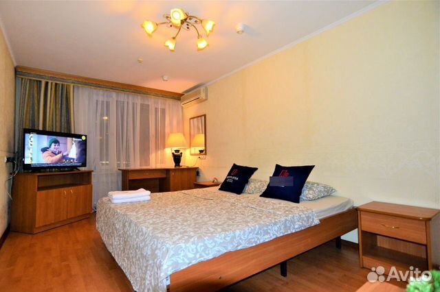 

1-к. квартира, 38 м², 2 кровати