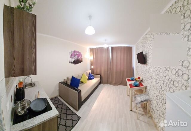 

Квартира-студия, 22,5 м², 1 кровать