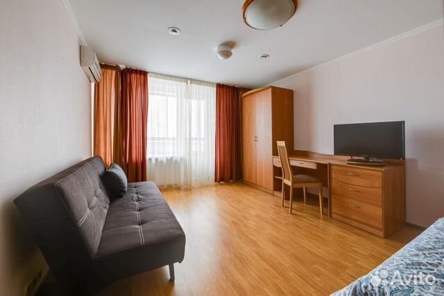 

1-к. квартира, 37 м², 2 кровати