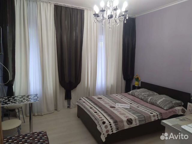 

Квартира-студия, 25 м², 1 кровать
