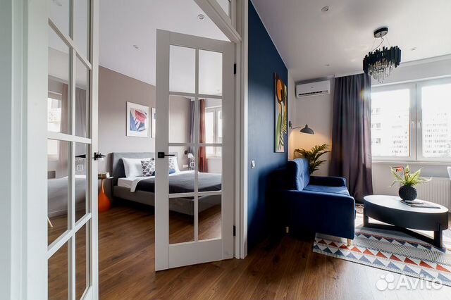 

1-к. квартира, 40 м², 3 кровати