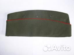 Пилотка офицера Российской Армии с красными канта