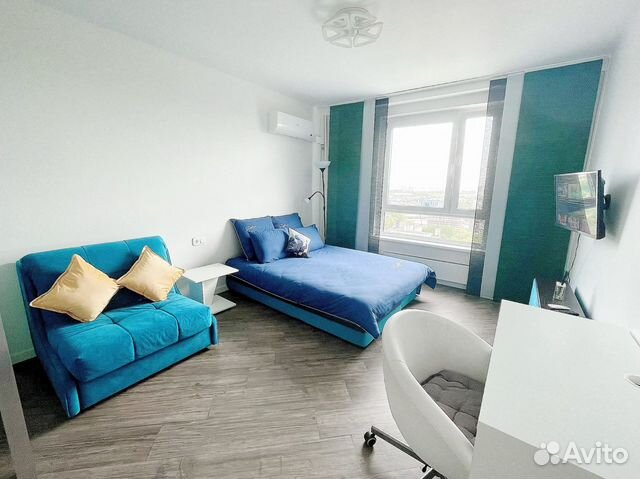 

Квартира-студия, 37 м², 22/25 эт.