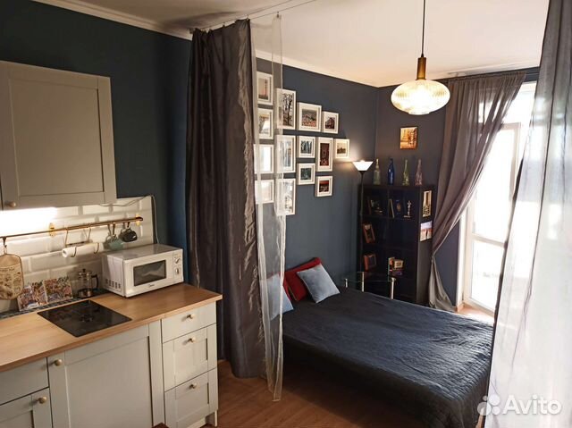 

Квартира-студия, 24 м², 1 кровать