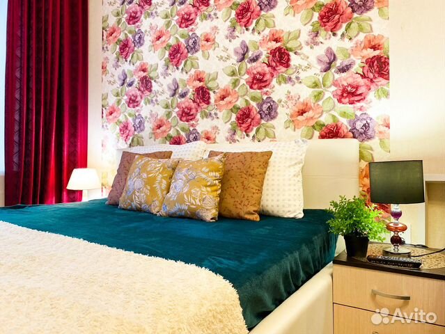 

1-к. квартира, 45 м², 3 кровати