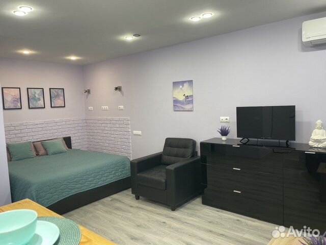 

Квартира-студия, 30 м², 2 кровати