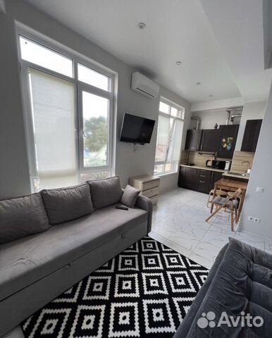 

Квартира-студия, 27 м², 2 кровати