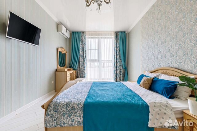 

1-к. квартира, 42 м², 3 кровати