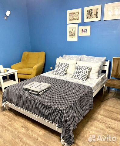 

1-к. квартира, 42 м², 2 кровати