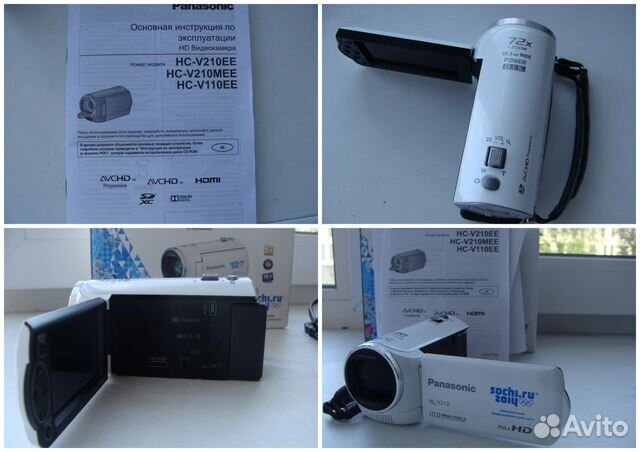 Видеокамера Panasonic HC-210 на запчасти