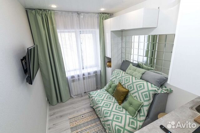 

Квартира-студия, 12,5 м², 1 кровать